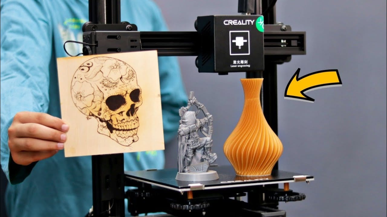 Wow Amazing 3d Printer Creality Cp 01 3d Printing Today 3d Printing News And 3d Printing Trends